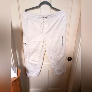 Cato white capris size L